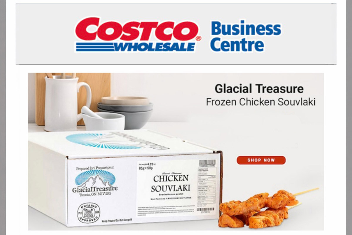 Where to Buy Glacial Treasure Chicken in Ontario